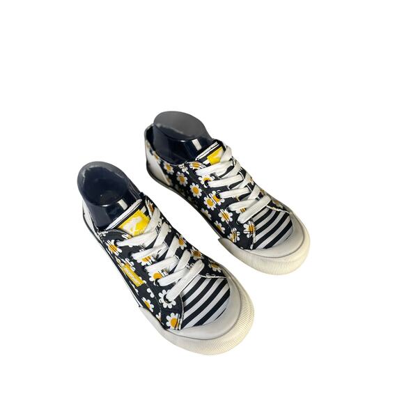 RocketDog Women’s Jazzin Low Top Black Daisy Print Sneakers Size 7.5 - Picture 8 of 9